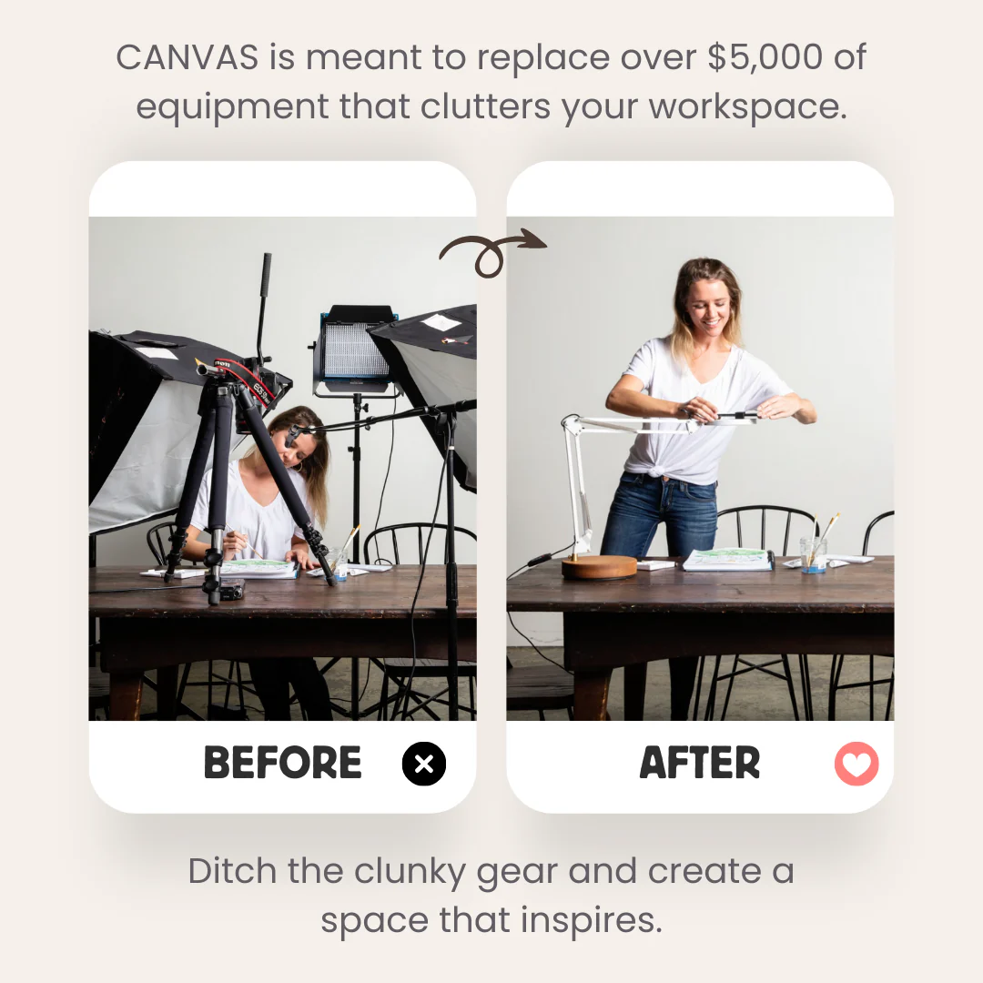 Canvas Creator Lamp + Phone Holder - Image 4