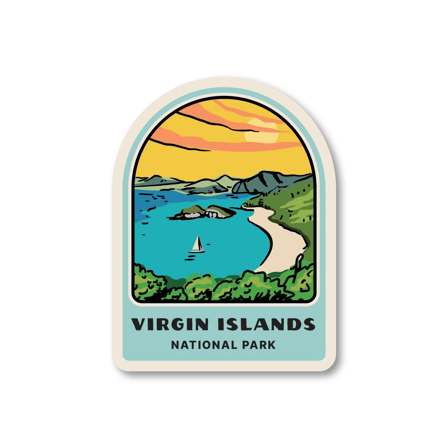 National Parks Stickers | Native Maps - Image 41